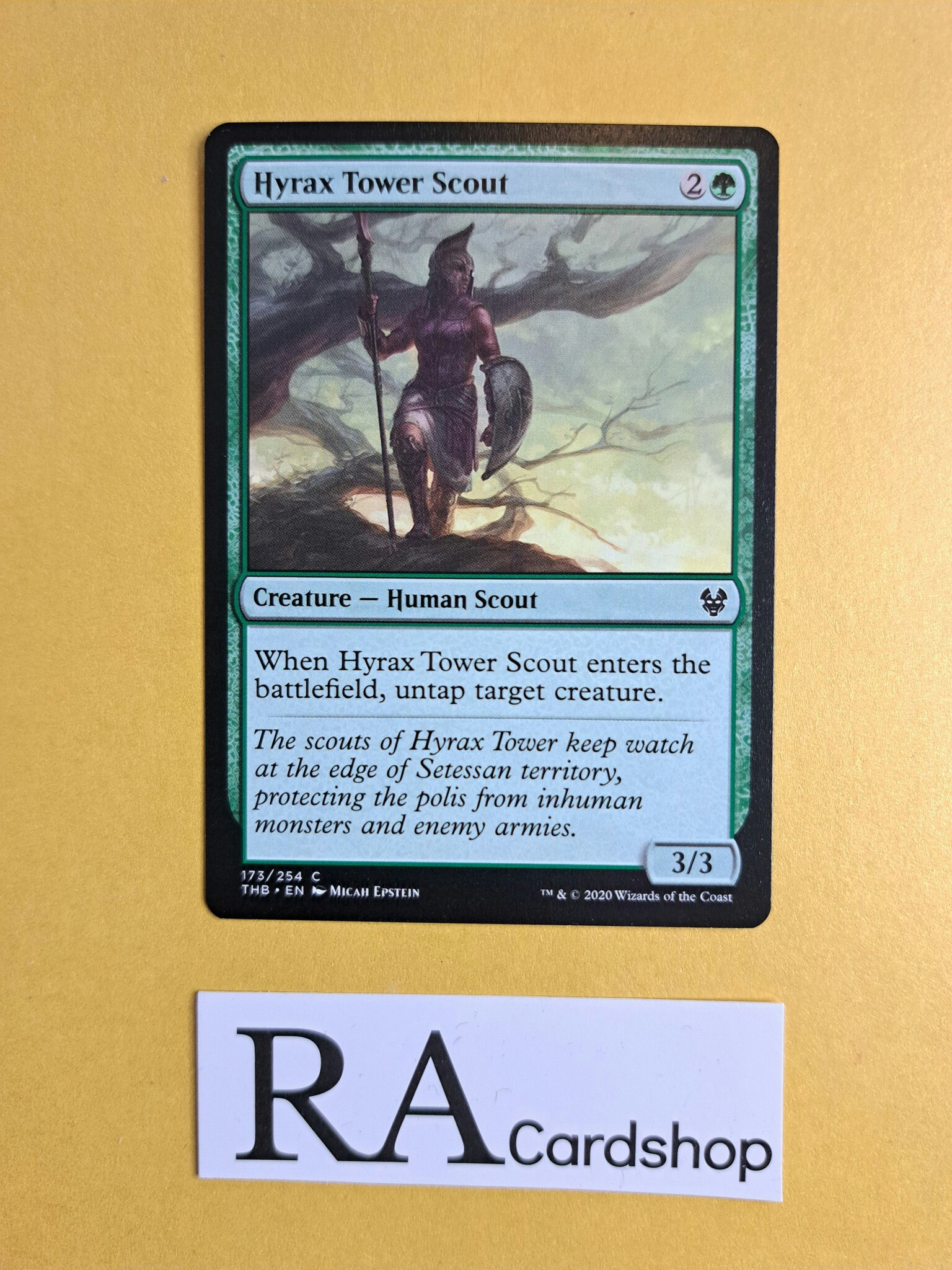 Hyrax Tower Scout Common 173/254 Theros Beyond Death (THB) Magic the Gathering