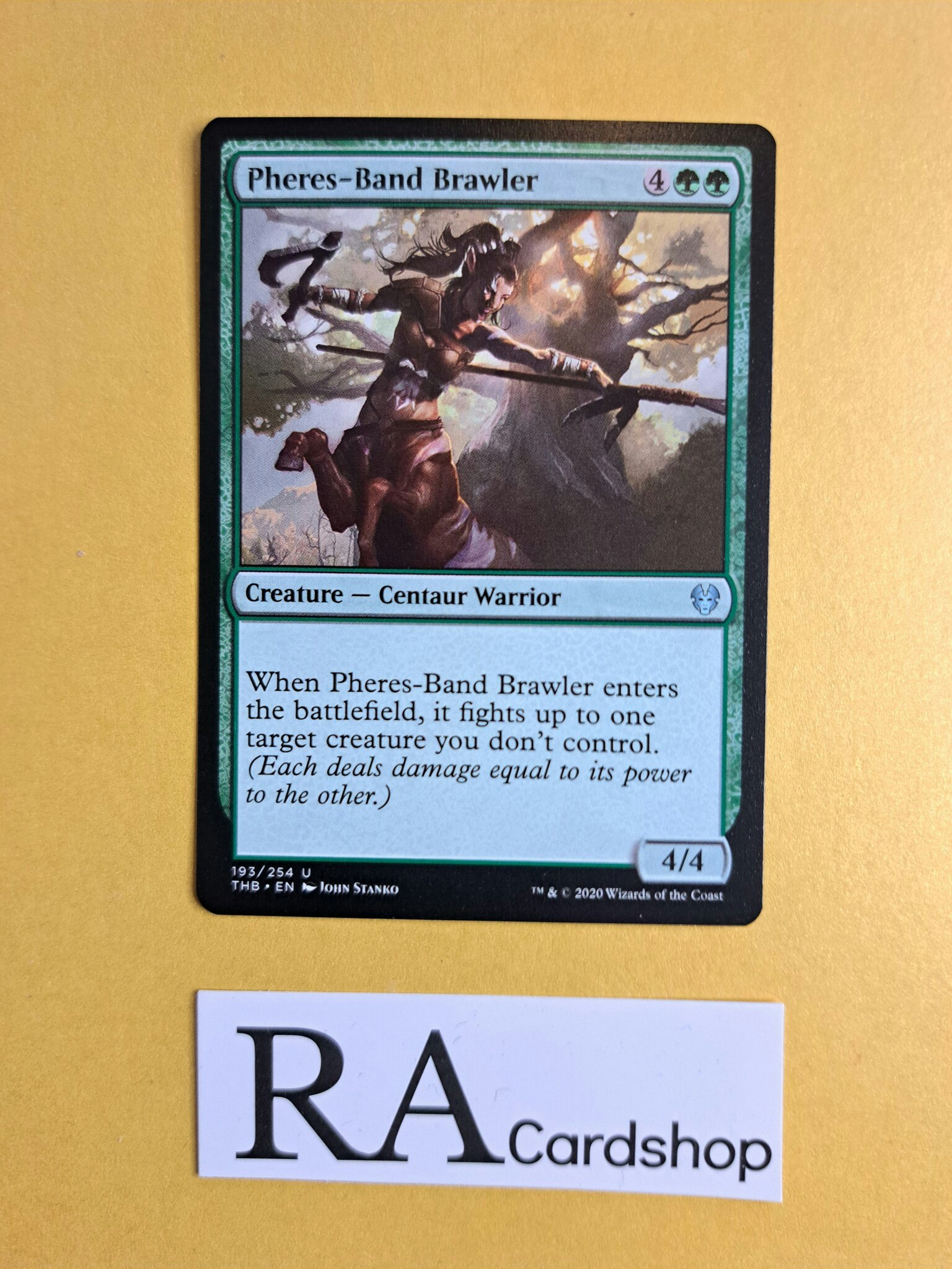 Pheres-Band Brawler Uncommon 193/254 Theros Beyond Death (THB) Magic the Gathering