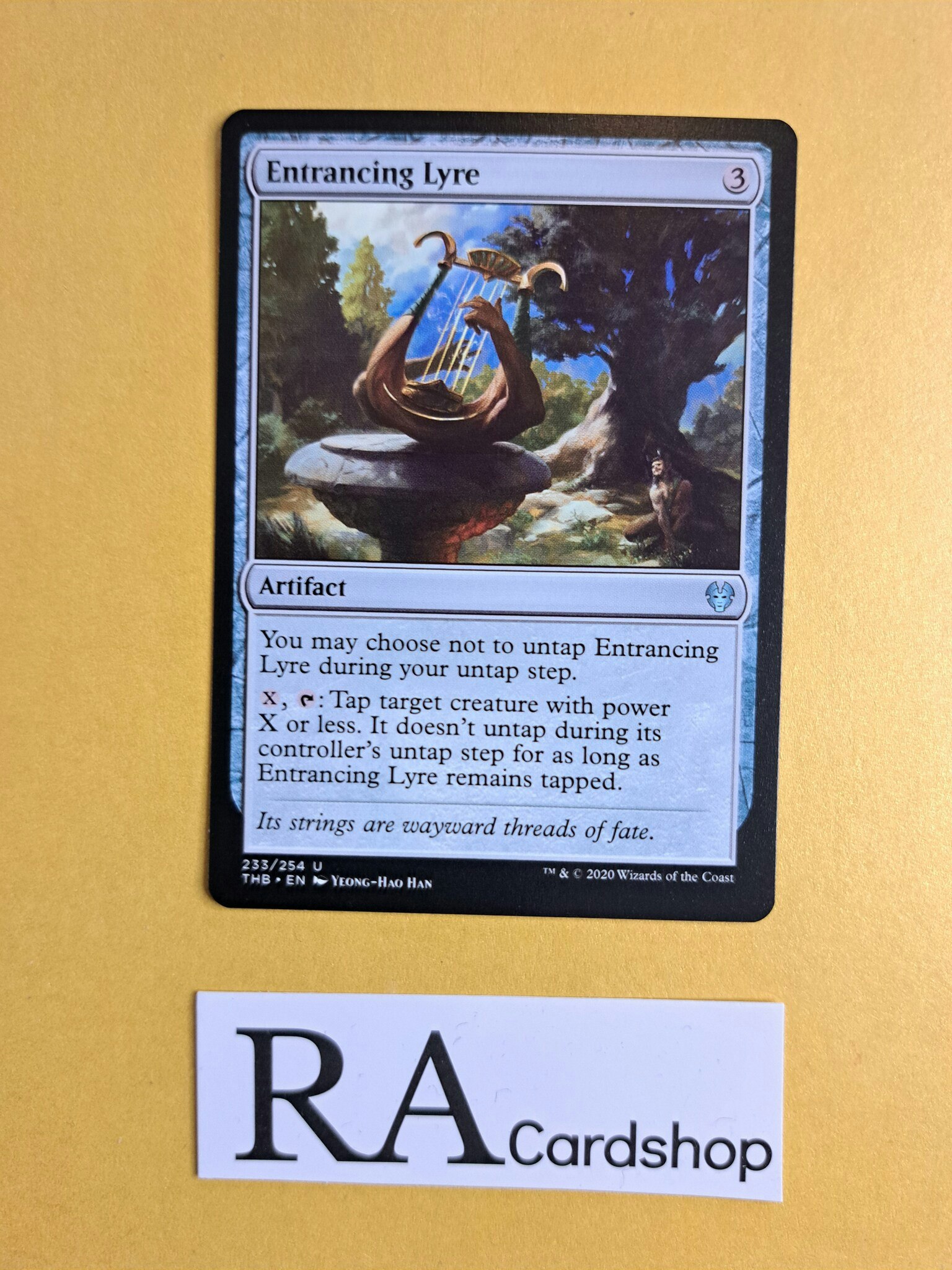 Entrancing Lyre Uncommon 233/254 Theros Beyond Death (THB) Magic the Gathering