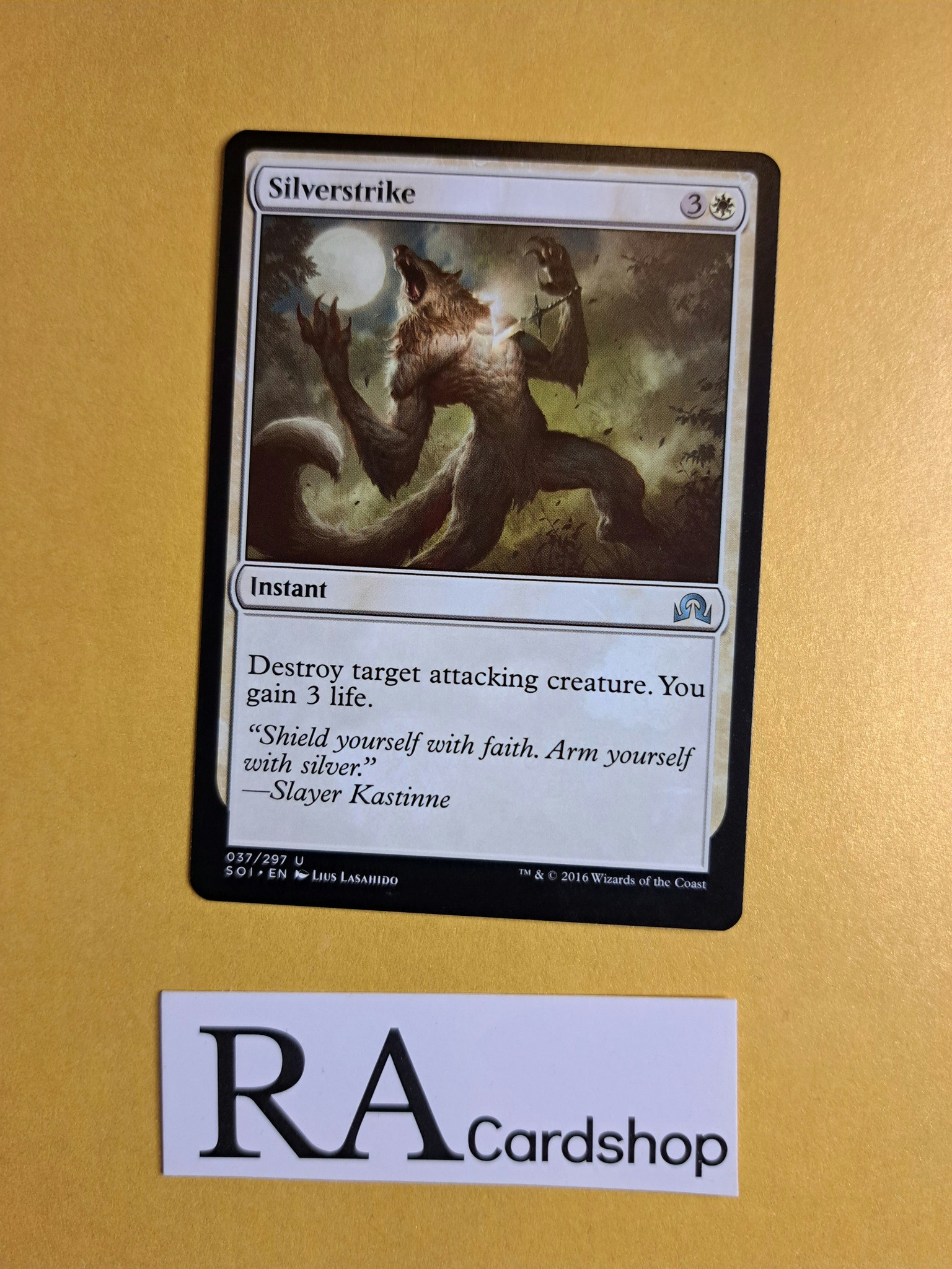 Silverstrike Uncommon 037/297 Shadows Over Innistrad Magic the Gathering