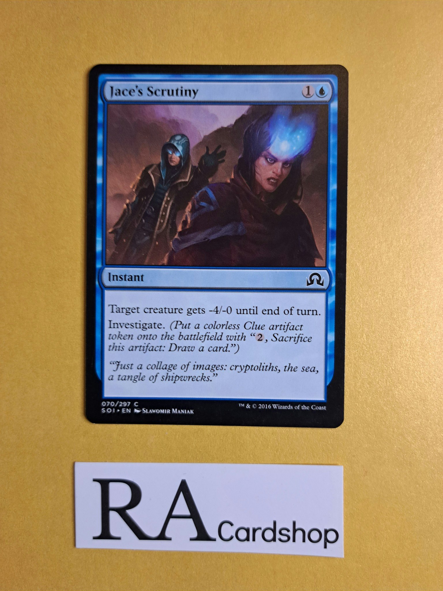 Jaces Scrutiny Common 070/297 Shadows Over Innistrad Magic the Gathering