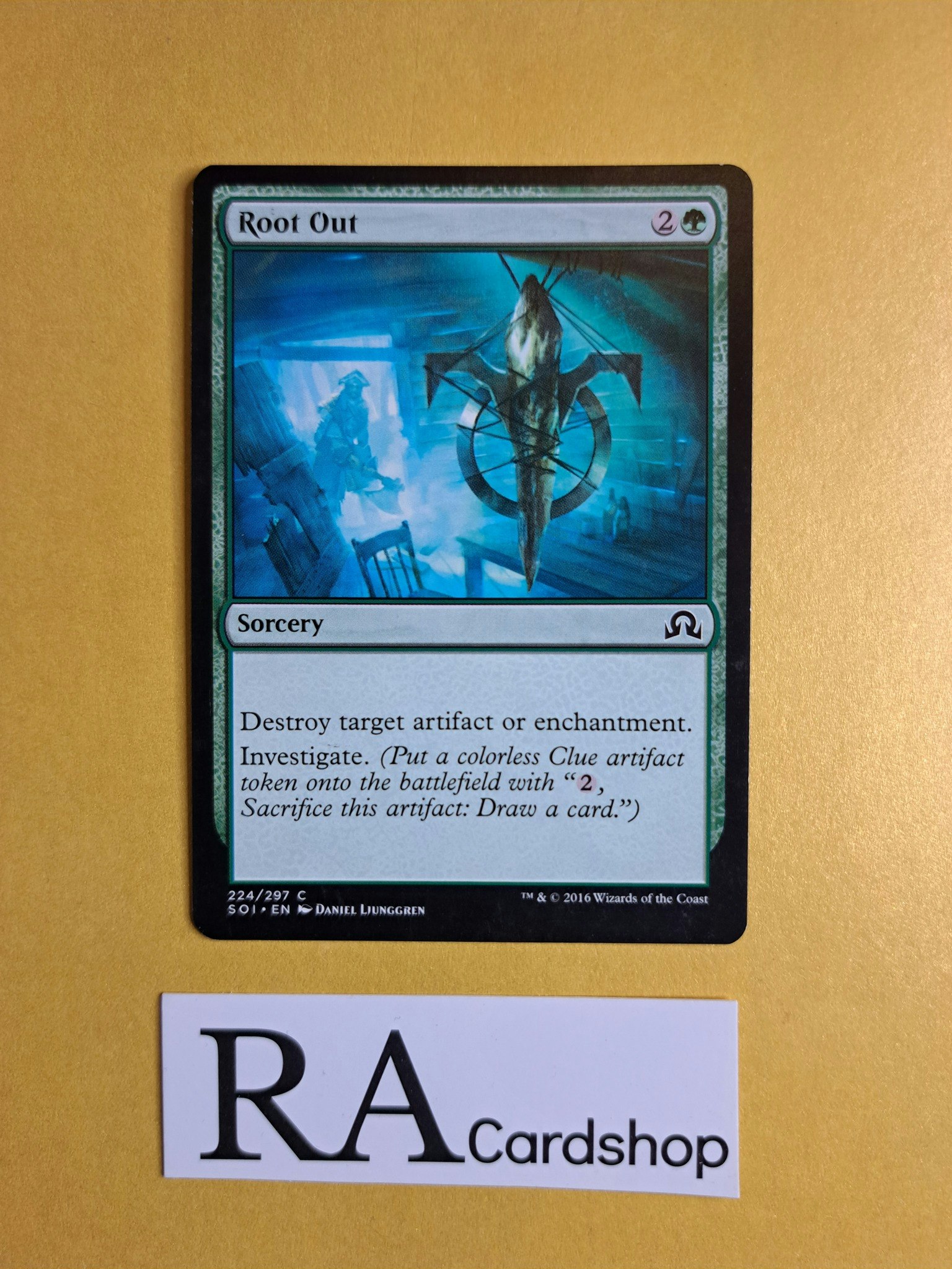 Root Out Common 224/297 Shadows Over Innistrad Magic the Gathering