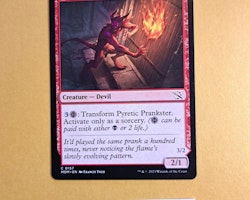 Pyretic Prankster / Glistening Goremonger Common 157 March of the Machine Magic the Gathering
