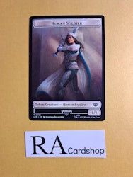 Human Soldier Token 001 The Lord of the Rings Tales of Middle-earth Magic the Gathering
