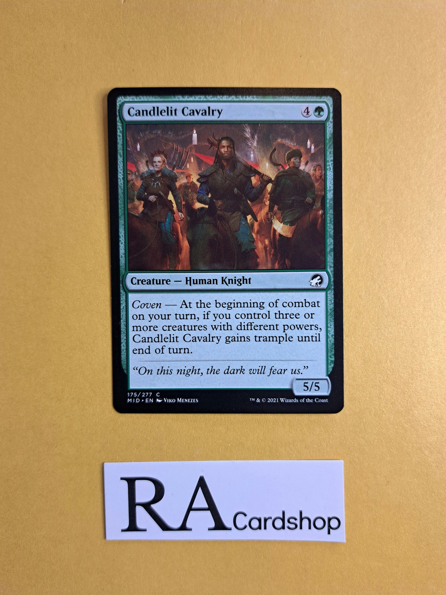 Candlelit Cavalry Common 175/277 Innistrad Midnight Hunt (MID) Magic the Gathering