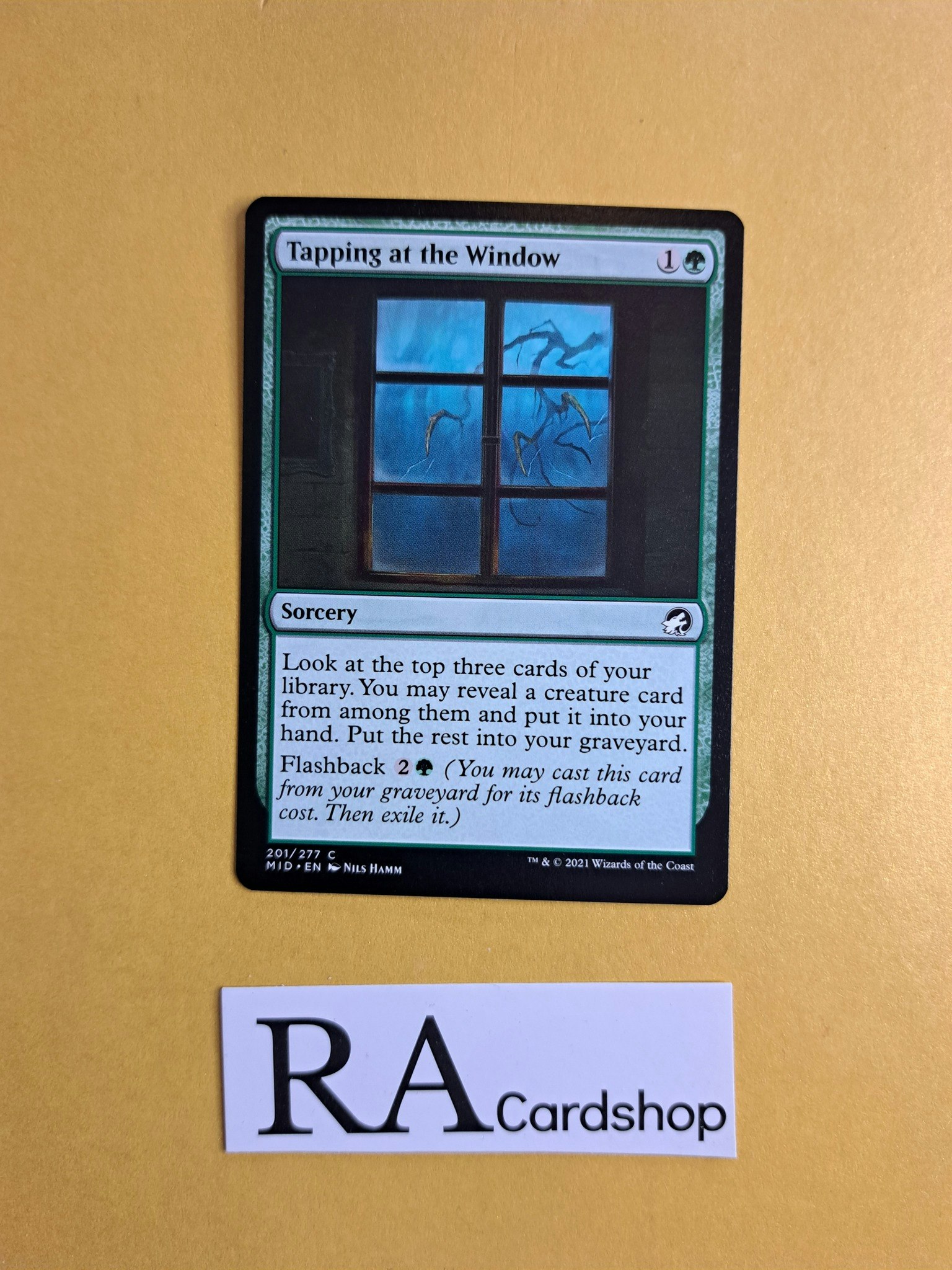 Tapping at the Window Common 201/277 Innistrad Midnight Hunt (MID) Magic the Gathering