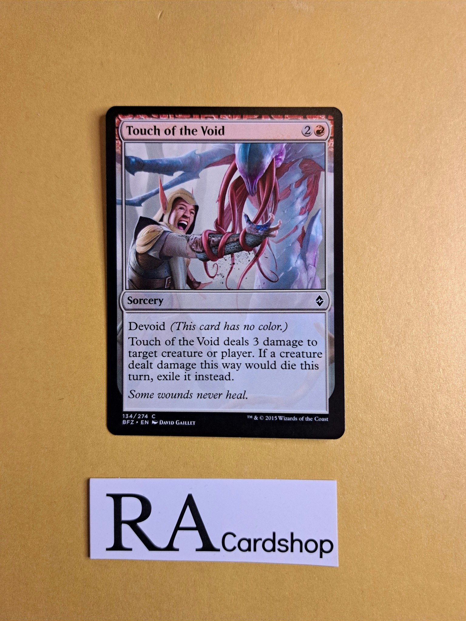 Touch of the Void Common 134/274 Battle for Zendikar (BFZ) Magic the Gathering