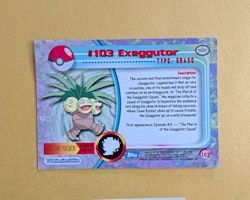 Exeggutor (3) #103 Topps Pokemon