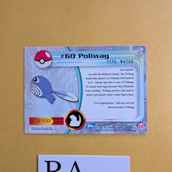 Poliwag #60 Topps Pokemon