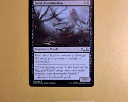 Feral abomination Common 101/280 Core 2020 Magic the Gathering