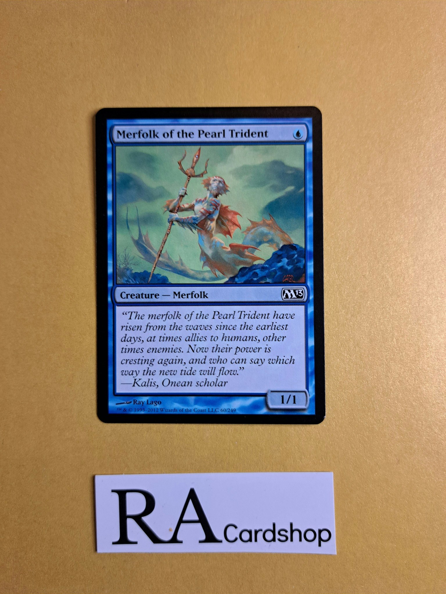 Merfolk of the Pearl Trident Common 60/249 Core 2013 (M13) Magic the Gathering