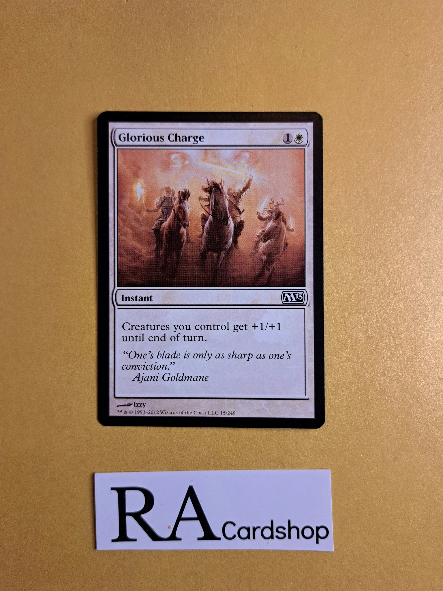 Glorious Charge Common 15/249 Core 2013 (M13) Magic the Gathering