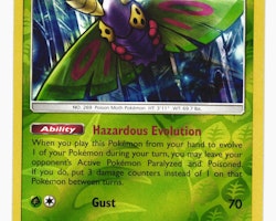 Dustox Reverse Holo Rare 28/214 Lost Thunder Pokemon