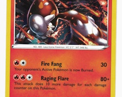 Heatran Holo Rare 025/189 Darkness Ablaze Pokemon