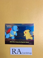 Topps Tv Animation Edition EP12 Pokemon Here Comes the Squirtle Squad Foil