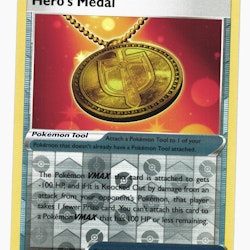 Heros Medal Reverse Holo Uncommon 152/185 Vivid Voltage Pokemon