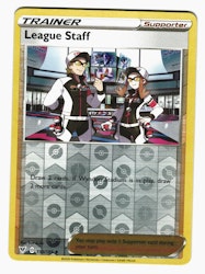 League Staff Reverse Holo Uncommon 153/185 Vivid Voltage Pokemon