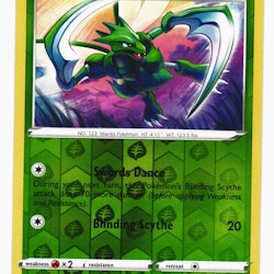 Scyther Reverse Holo Common 004/192 Rebel Clash Pokemon