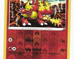 Magmar Reverse Holo Common 029/192 Rebel Clash Pokemon