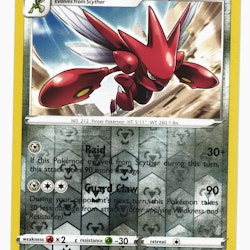 Scizor Reverse Holo Rare 128/192 Rebel Clash Pokemon