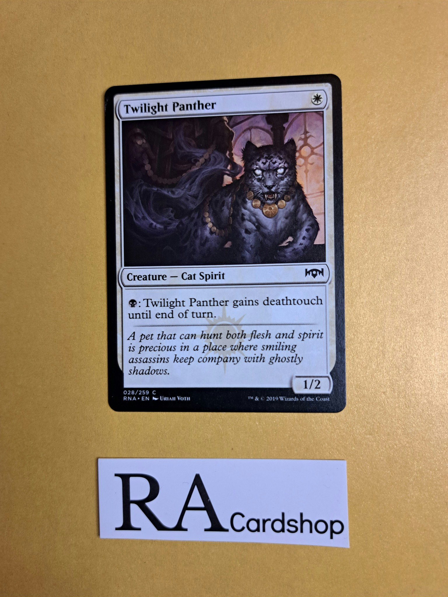 Twilight Panther Common 028/259 Ravnica Allegiance (RNA) Magic the Gathering