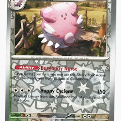 Blissey Reverse Holo Uncommon 145/198 Scarlet & Violet Pokemon