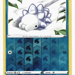 Snom Reverse Holo Common 063/202 Sword & Shield Pokemon