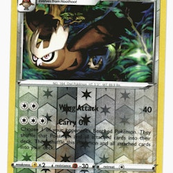 Noctowl Reverse Holo Rare 144/202 Sword & Shield Pokemon