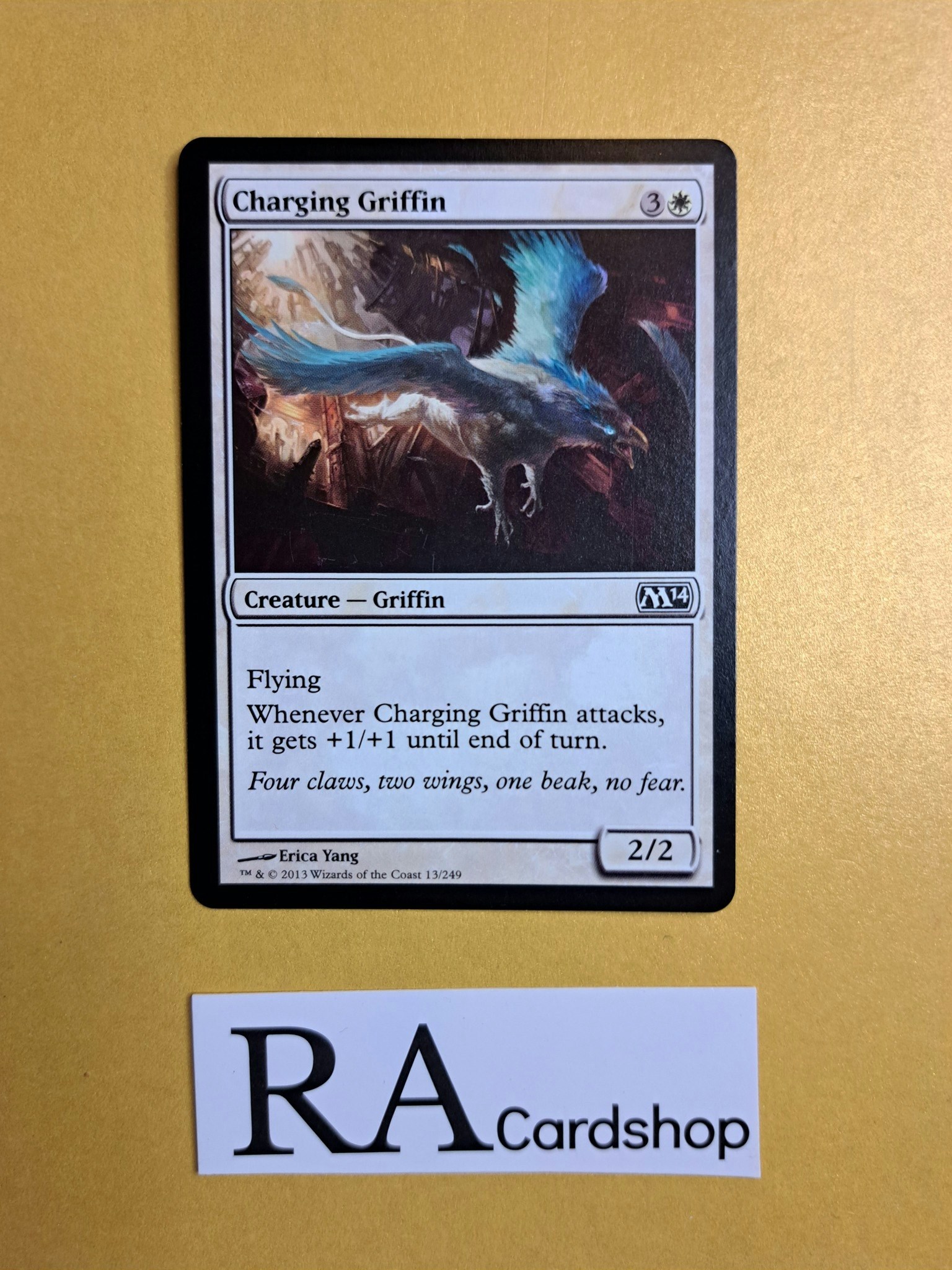 Charging Griffin Common 13/249 Magic 2014 Magic the Gathering
