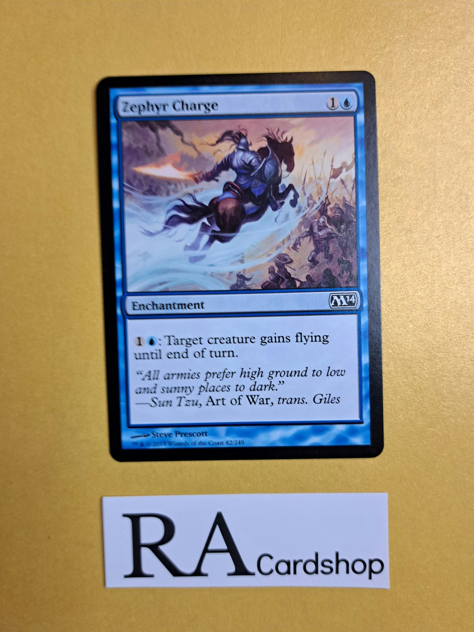 Zephyr Charge Common 82/249 Magic 2014 (M14) Magic the Gathering