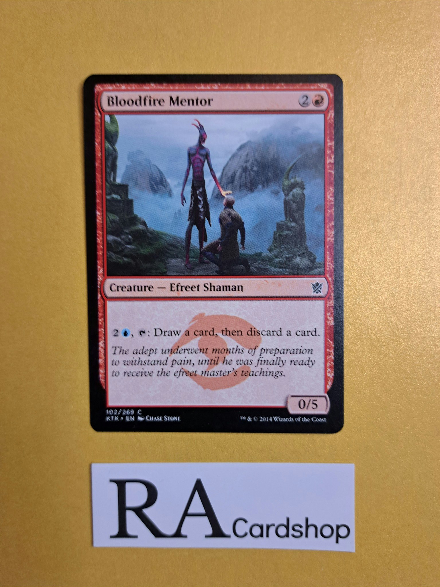 Bloodfire Mentor Common 102/269 Khans of Tarkir (KTK) Magic the Gathering