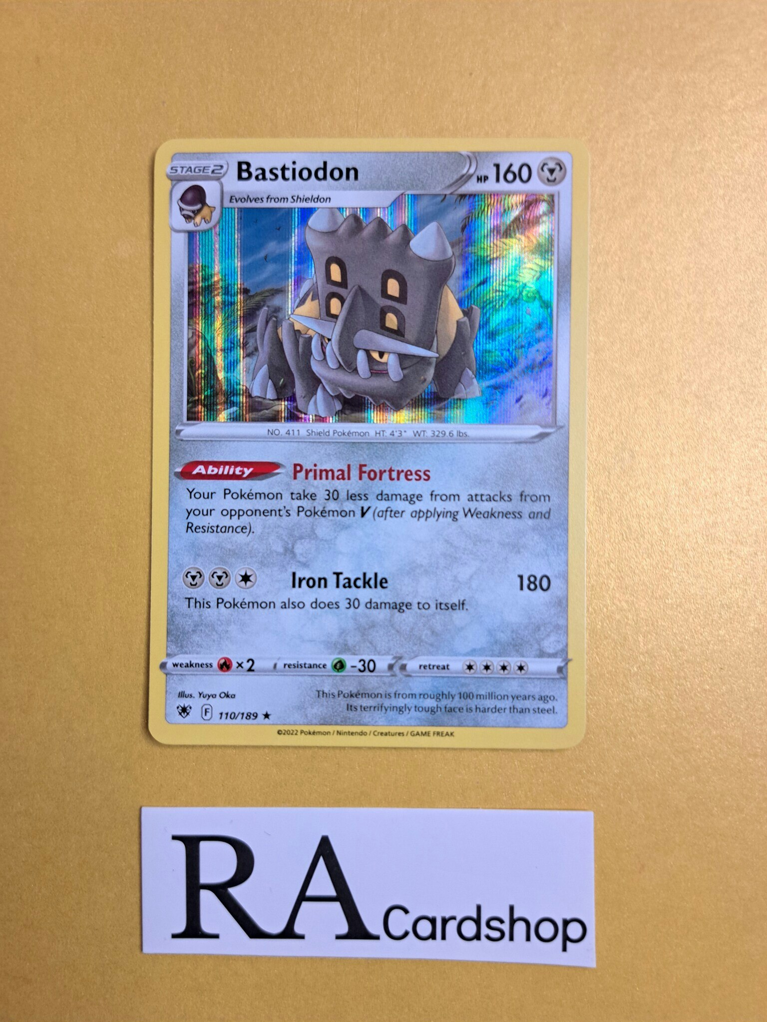 Bastiodon Holo Rare 110/189 Astral Radiance Pokemon