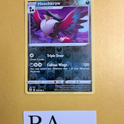 Honchkrow Reverse Holo Uncommon 107/195 Silver Tempest Pokemon