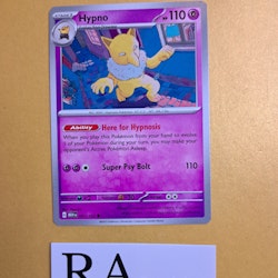Hypno Uncommon 097/165 Pokemon 151