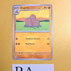 Dugtrio Uncommon 051/165 Pokemon 151