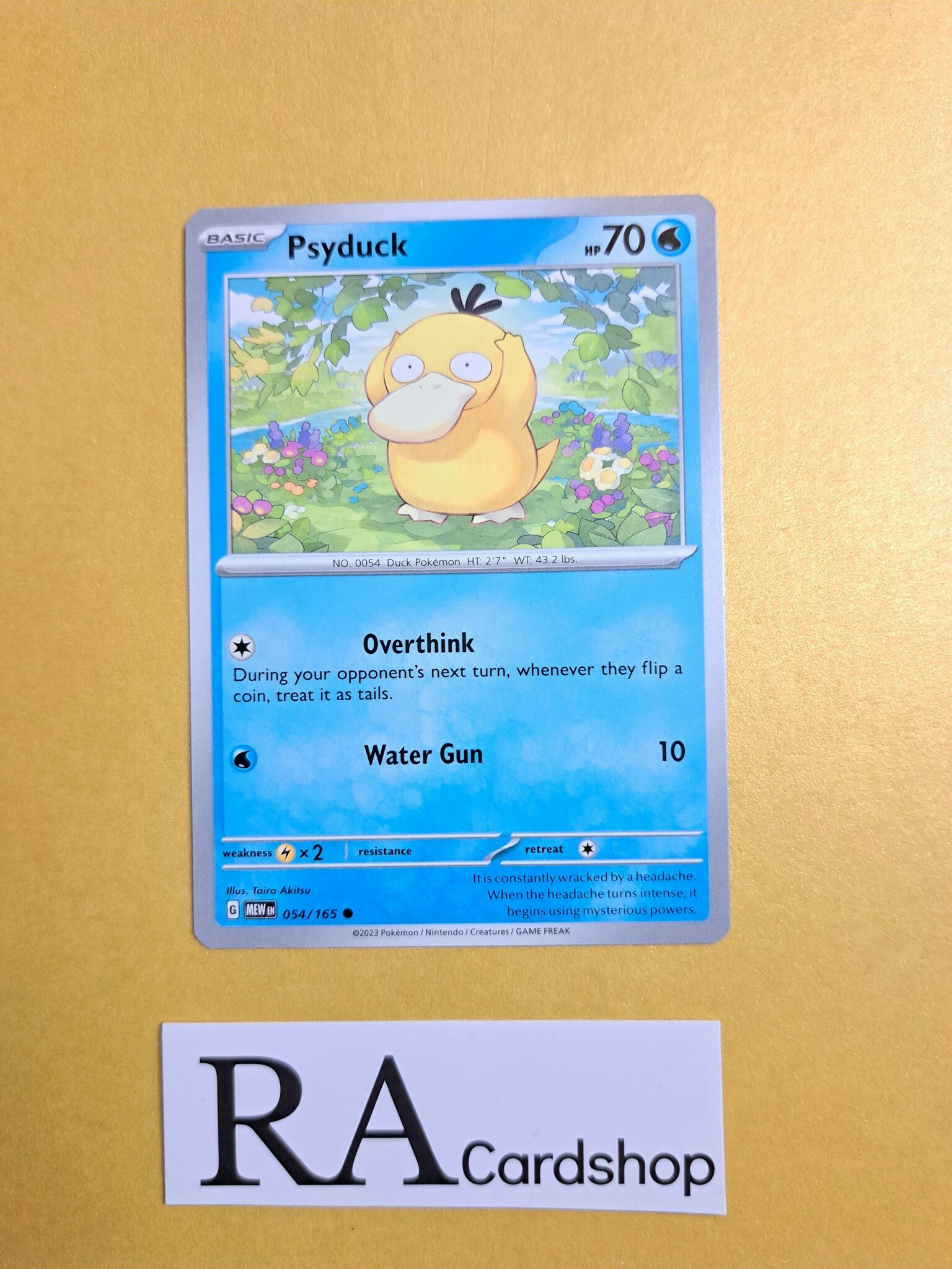 Psyduck Common 054/165 Pokemon 151