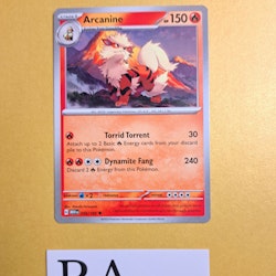 Arcanine Uncommon 059/165 Pokemon 151