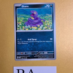 Ekans Common 023/165 Pokemon 151