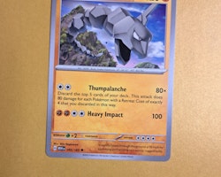 Onix Uncommon 095/165 Pokemon 151