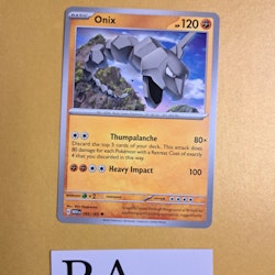 Onix Uncommon 095/165 Pokemon 151