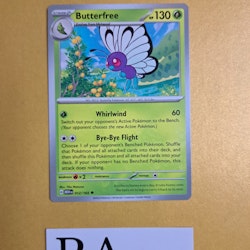 Butterfree Uncommon 012/165 Pokemon 151