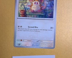 Raticate Uncommon 020/165 Pokemon 151