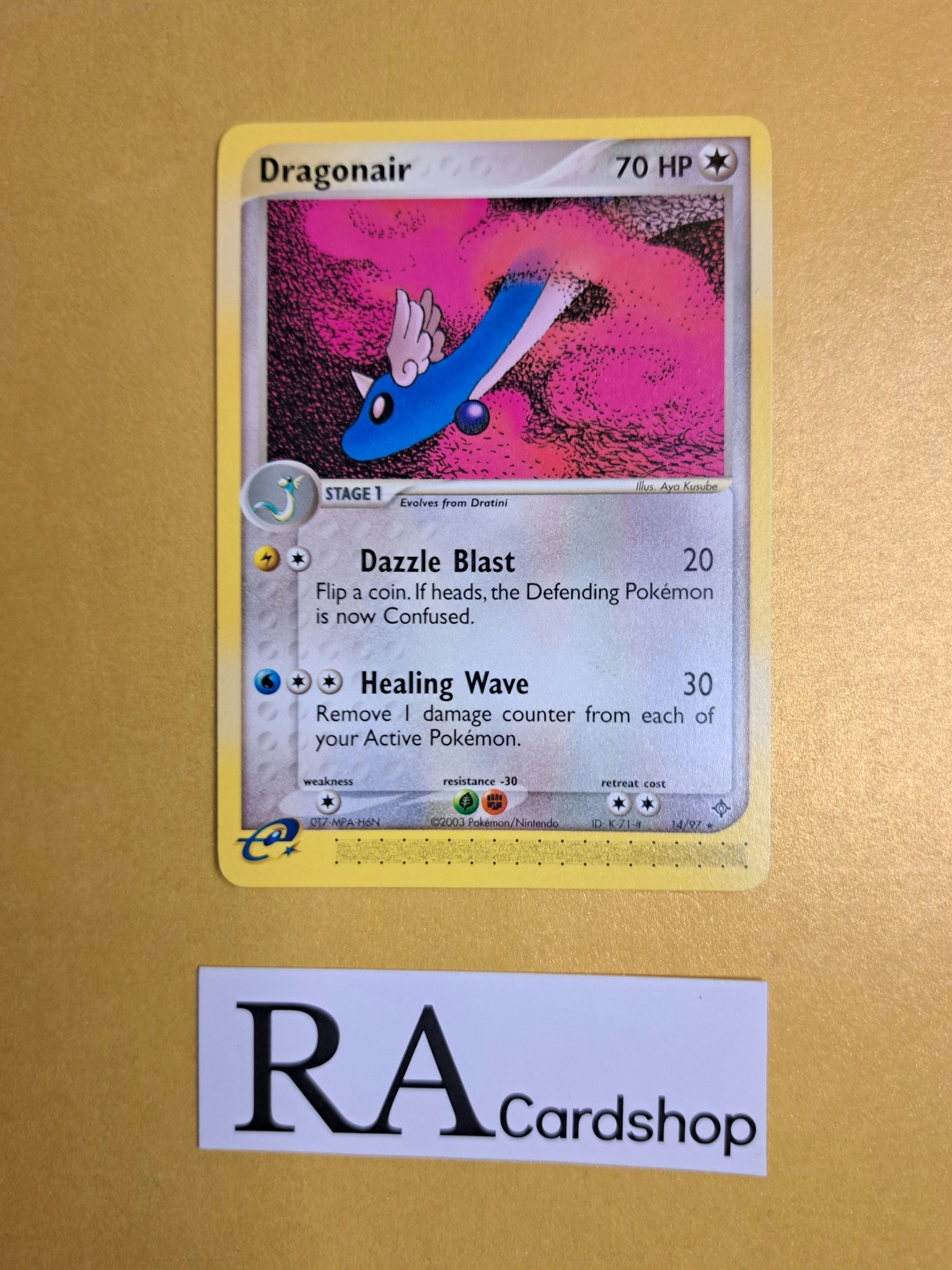 Dragonair Rare 14/97 Ex Dragon Pokemon