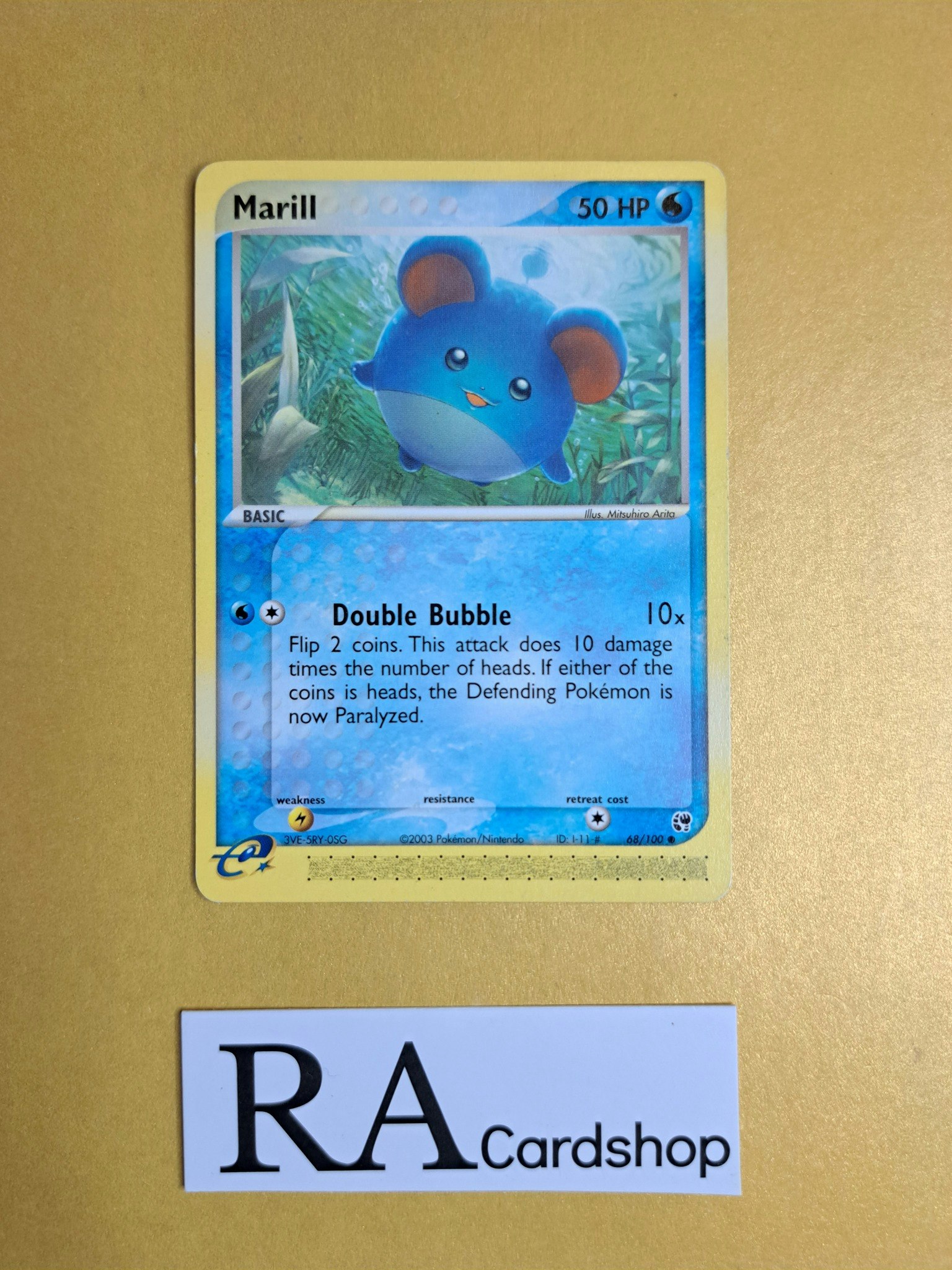 Marill Common (2) 68/100 EX Sandstorm Pokemon