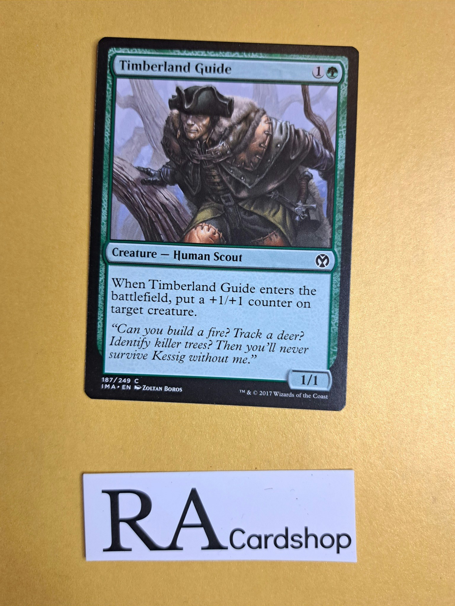 Timberland Guide Common 187/249 Iconic Masters (IMA) Magic the Gathering
