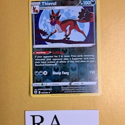 Thievul Reverse Holo Rare 104/189 Astral Radiance Pokemon
