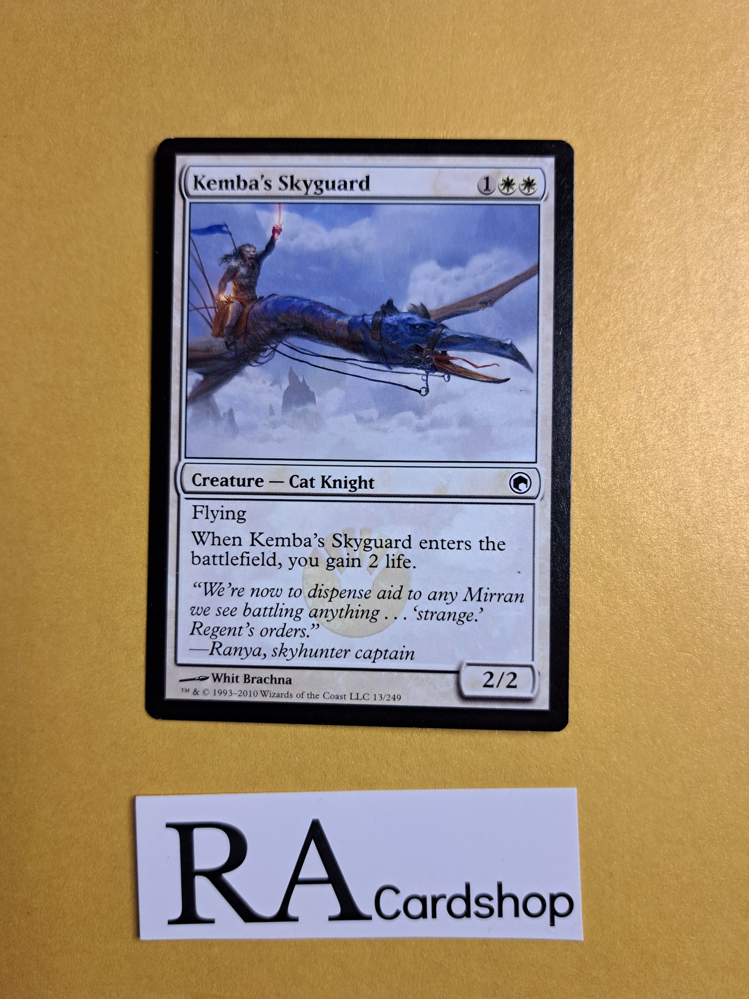 Kembas Skyguard Common 13/249 Scars of Mirrodin Magic the Gathering