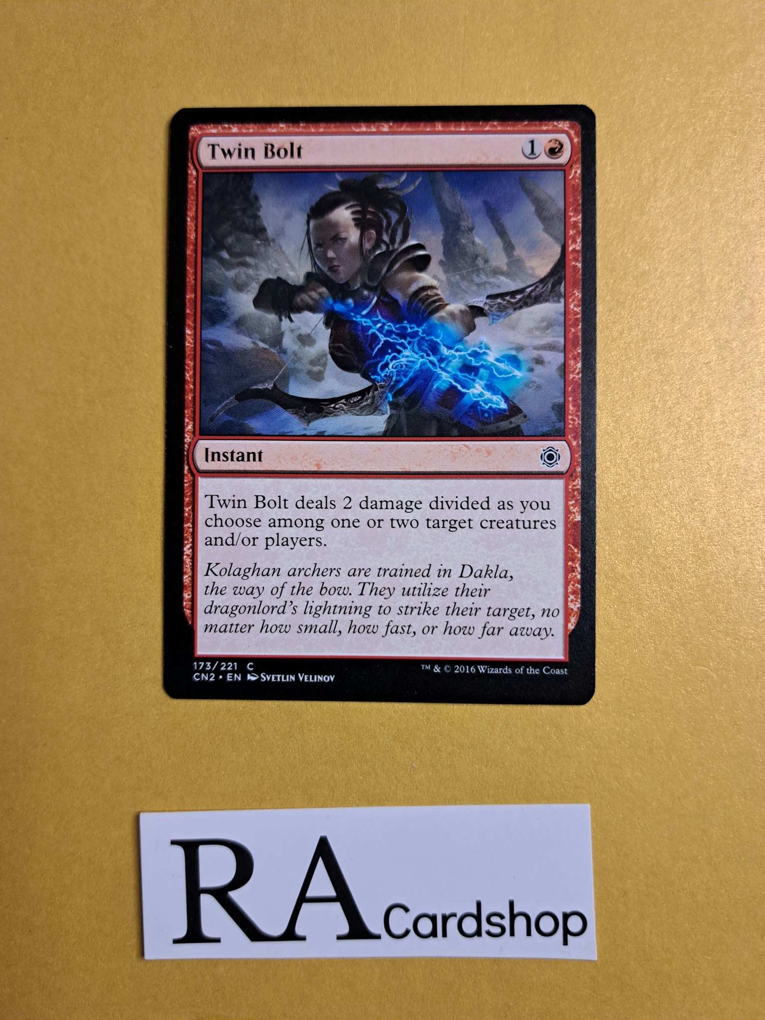 Twin Bolt Common 173/221 Conspiracy Take the Crown Magic the Gathering