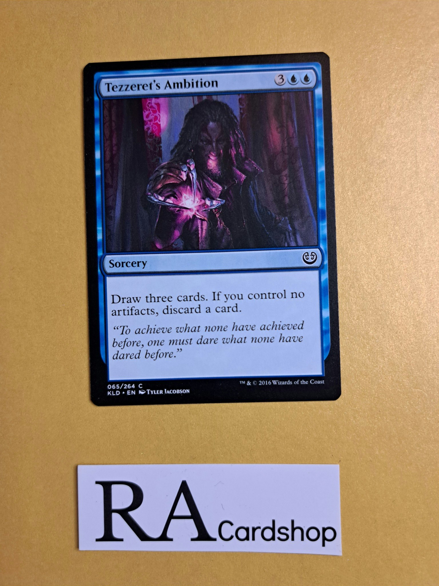 Tezzerets Ambition Common 065/264 Kaladesh (KLD) Magic the Gathering