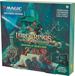 Magic: The Gathering The Lord of the Rings: Tales of Middle-earth Scene Box – Aragorn vid Helm's Deep